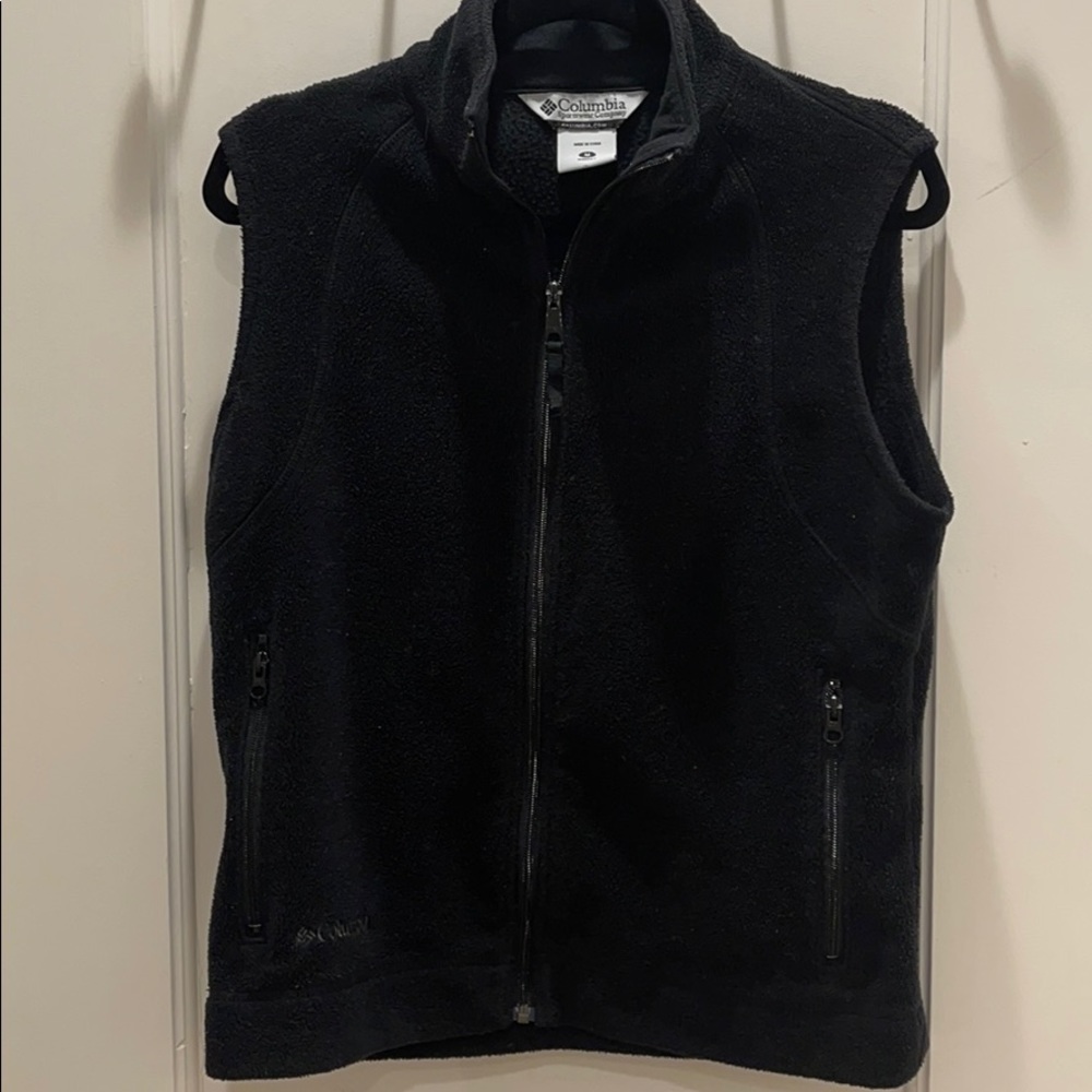 Columbia fleece vest Black, size M
